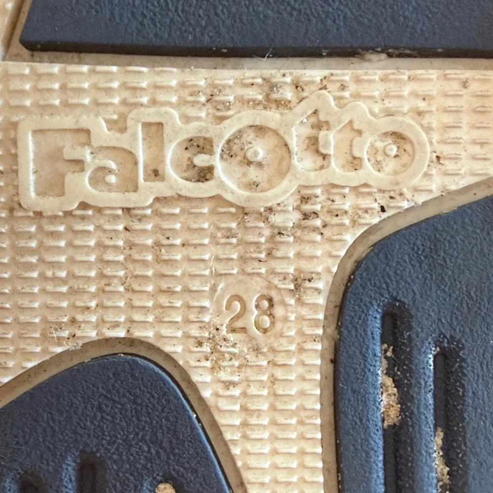Falcotto Sport F8 Sport Navy and Red Sandals size 28 water approved